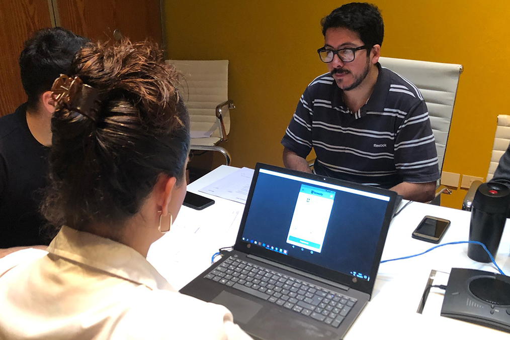 Ensayo de pruebas de usuario en la oficina